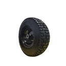 Flat Free Tire And Wheel Assemblies For Riding Lawn Mowers With 3" Hub - Black