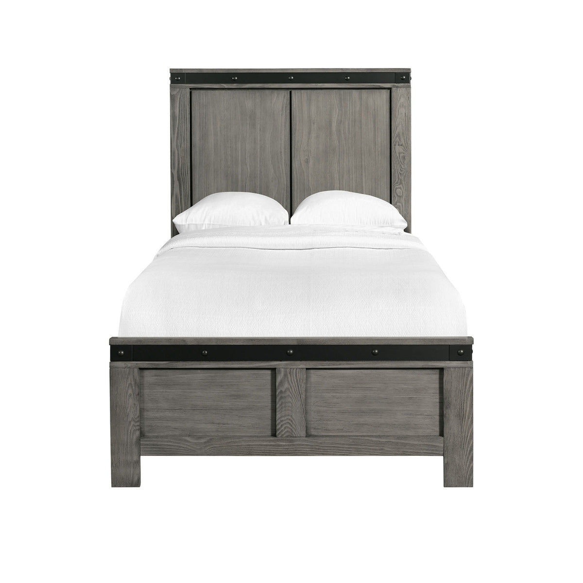 Wade Bed in Dark Gray by Elements International, view 6