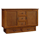 Kingston Rattan Cabinet Bed - Atlantic Fine Furniture Inc