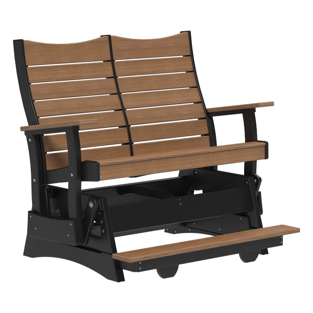 Antique Mahogany & Black (Premium Woodgrain)