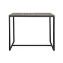 Ernesto - Outdoor Industrial Acacia Wood Bar Table