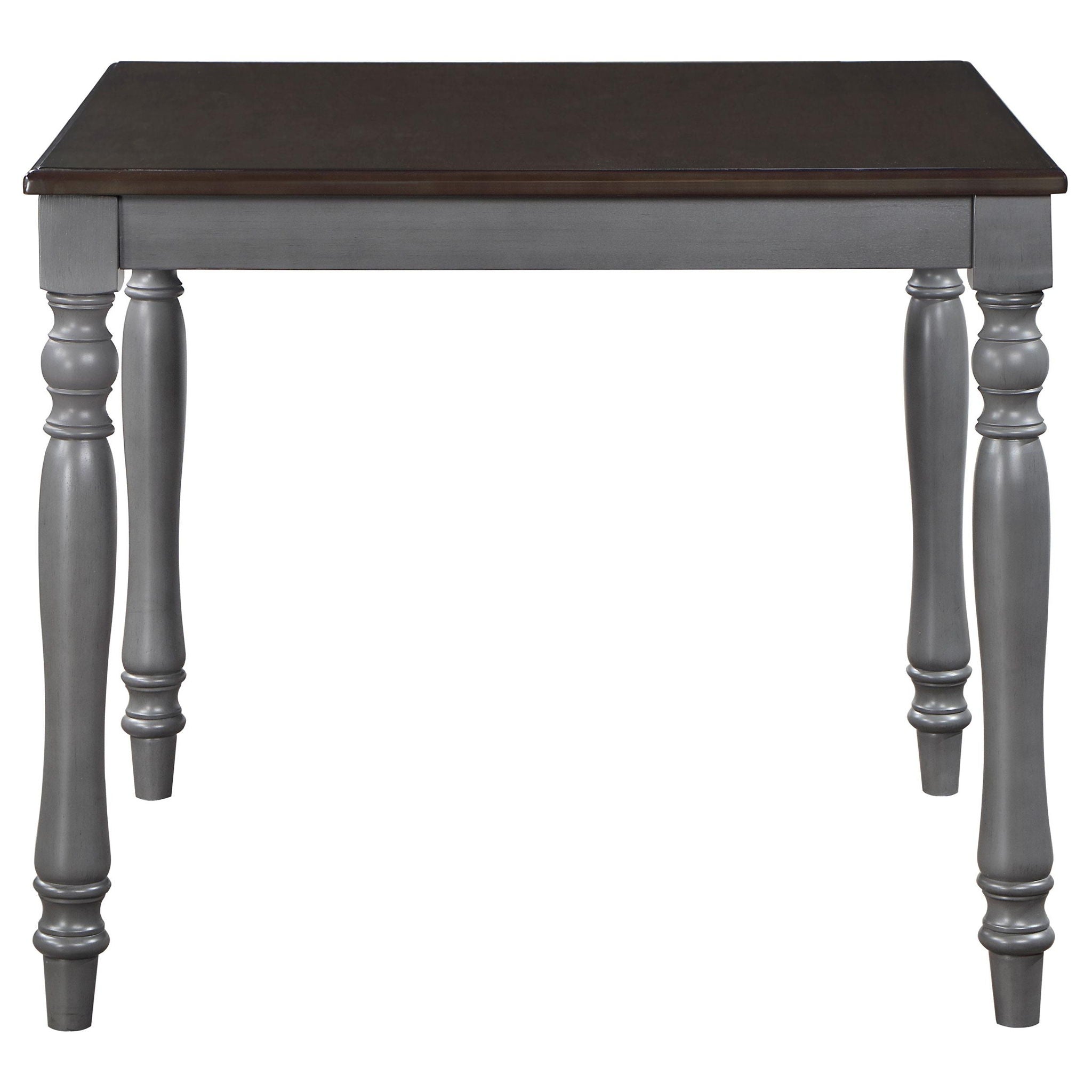 Wiley 5-piece Square Counter Height Dining Set Grey