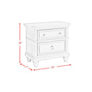Whit-Ash - Panel Bedroom Set With Door Chest