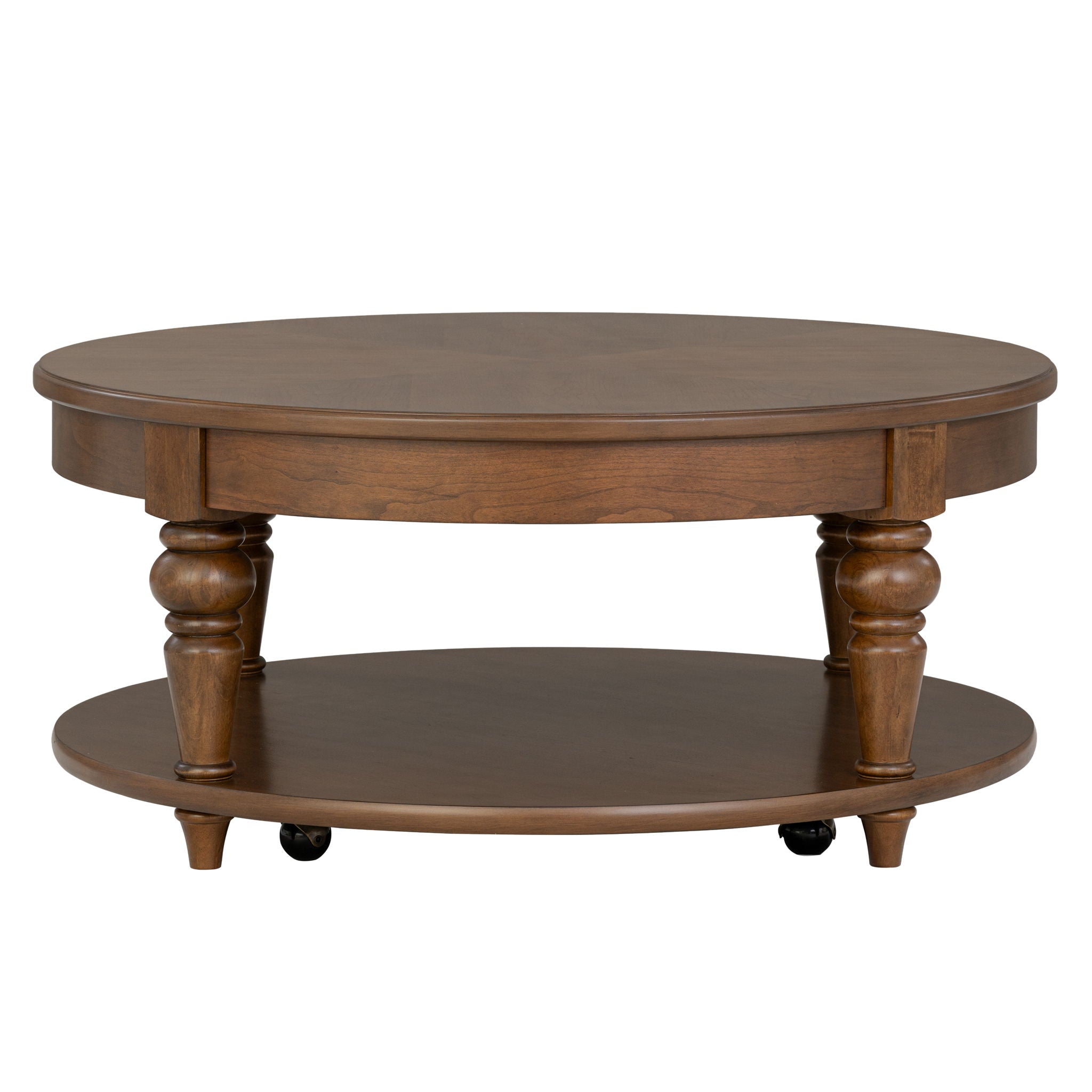Bellevue - Round Coffee Table With Casters