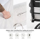 Modern Outdoor Patio Dining Set With Table And Chairs With Sunbrella Cushions