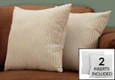 Pillows, Square, Insert Included, Decorative Throw, Hypoallergenic