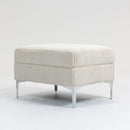 Modular Sectional Sofa Square Storage Ottoman