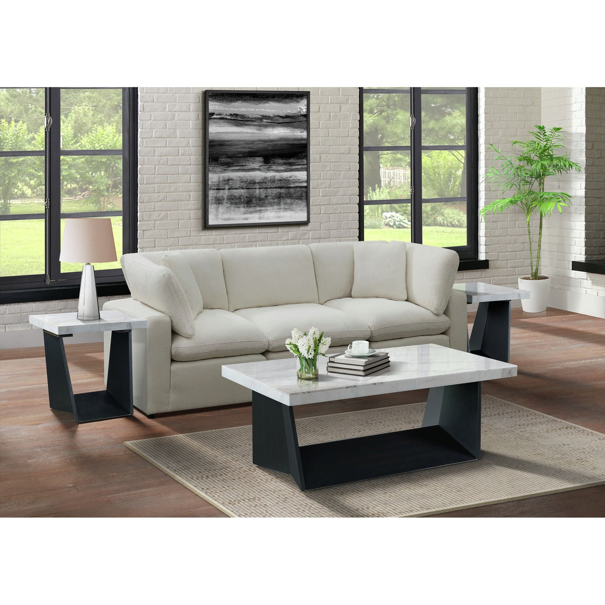 Beckley End Table in Black by Elements International, view 16