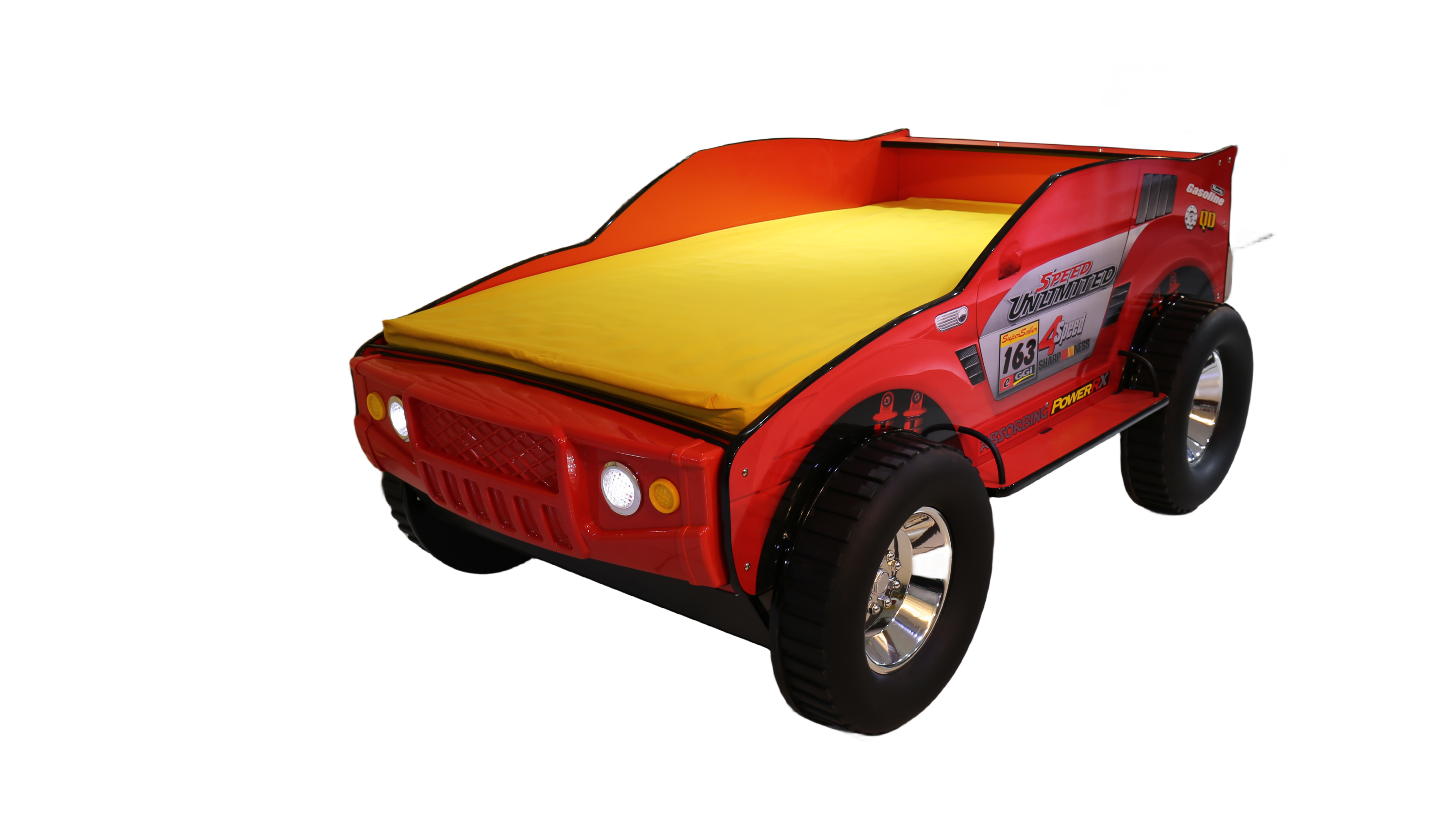 Unlimited Speed Jeep Bed