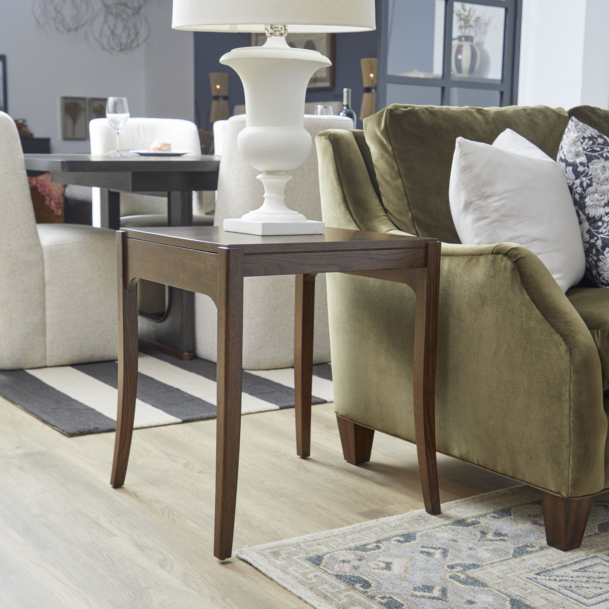 Sylvie - Tall Bunching Table - Dark Brown