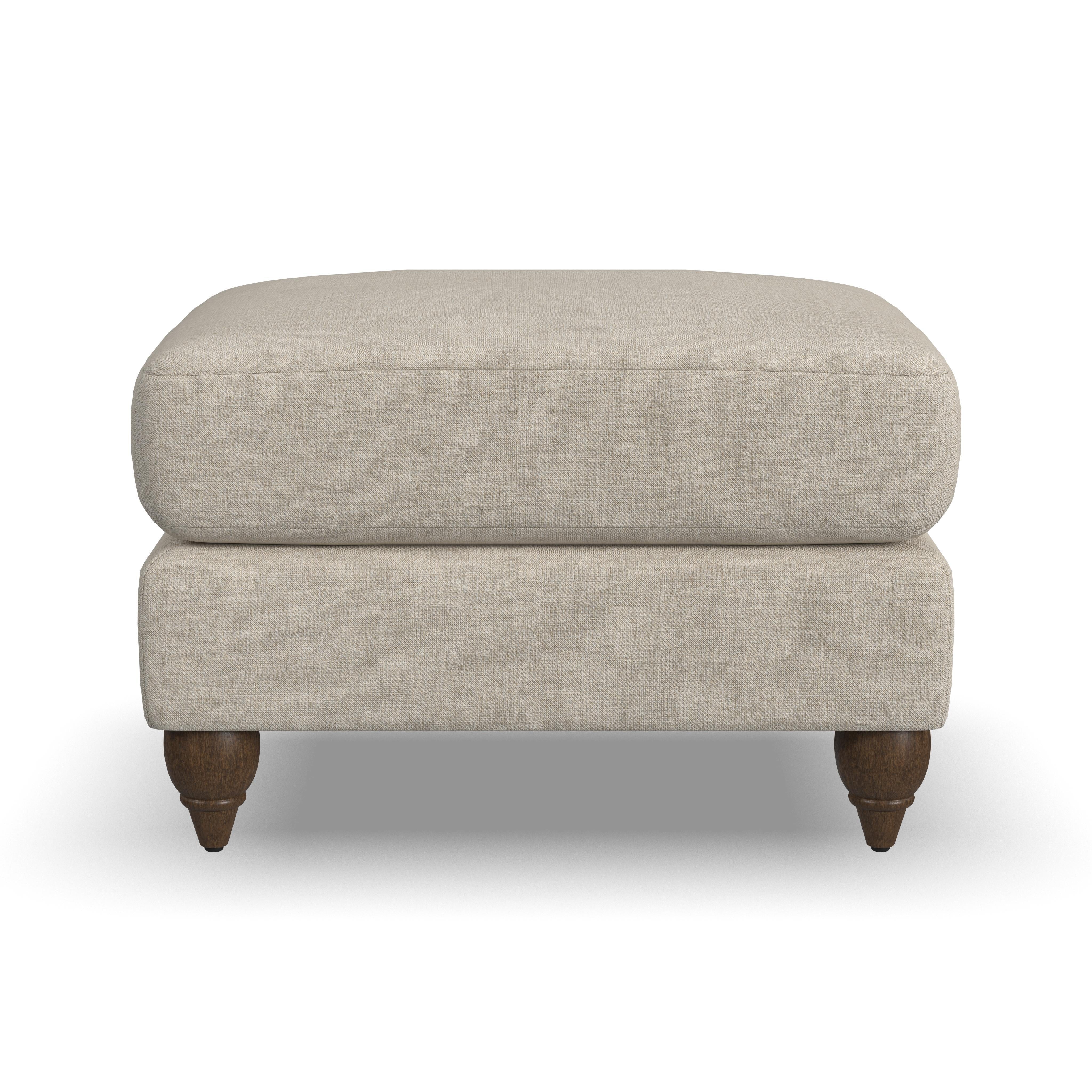 Stella - Ottoman - Light Gray - Atlantic Fine Furniture Inc