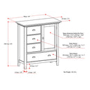Redmond - Handcrafted Medium Storage Cabinet