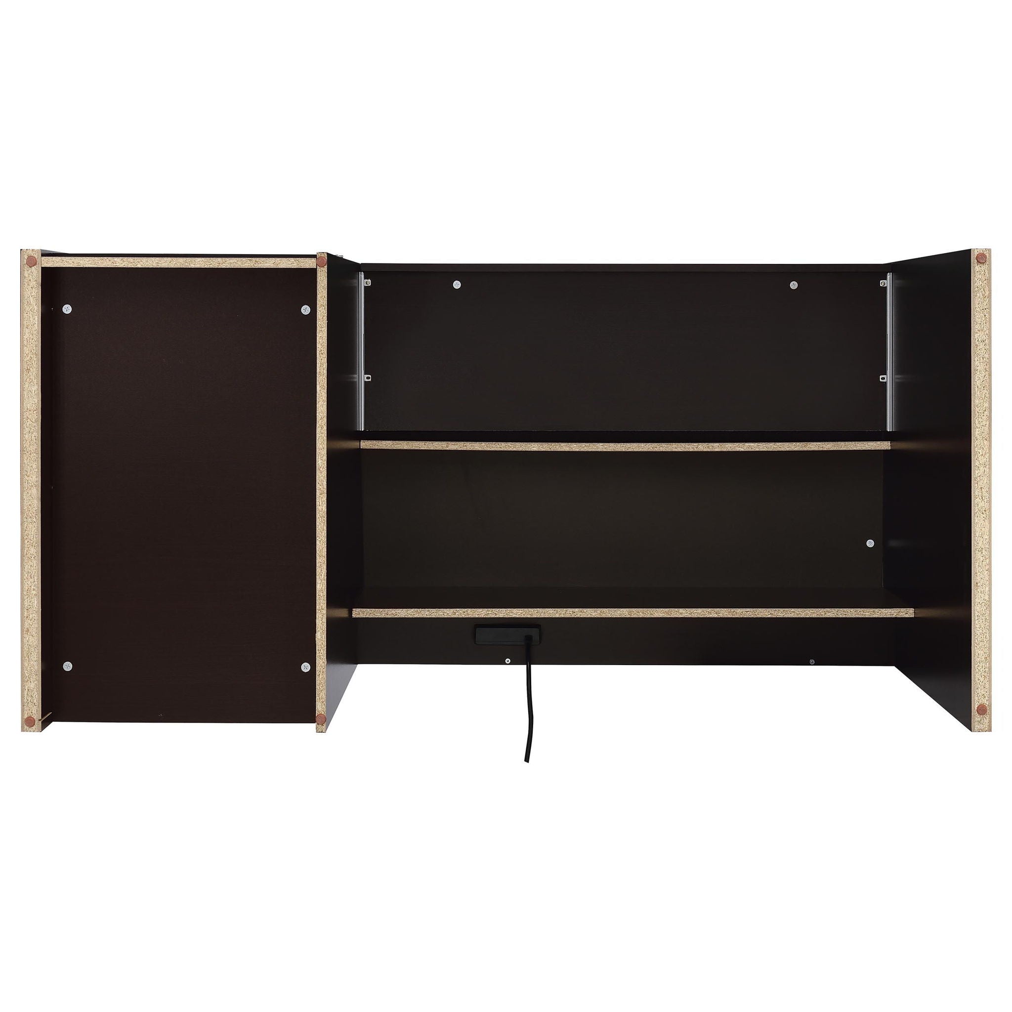 Halston 60-inch 3-drawer Office Computer Desk Cappuccino