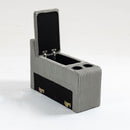 Modular Sofa Coffee Table With Storage Function, Cupholders, USB Ports