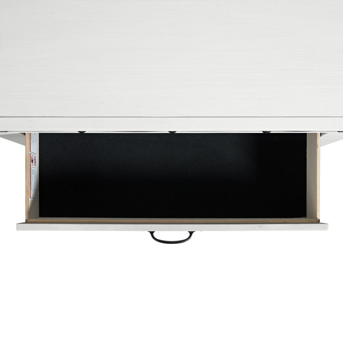 Wade Youth Chest in White by Elements International, view 9