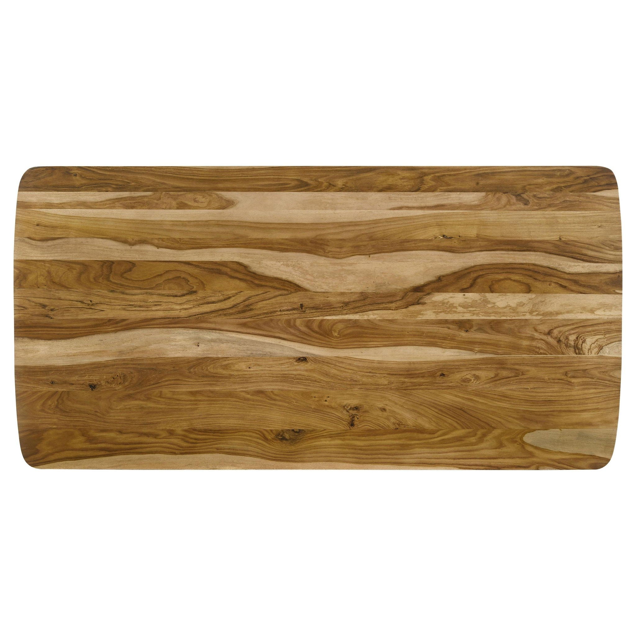 Partridge Rectangular 80-inch Dining Table Natural Sheesham