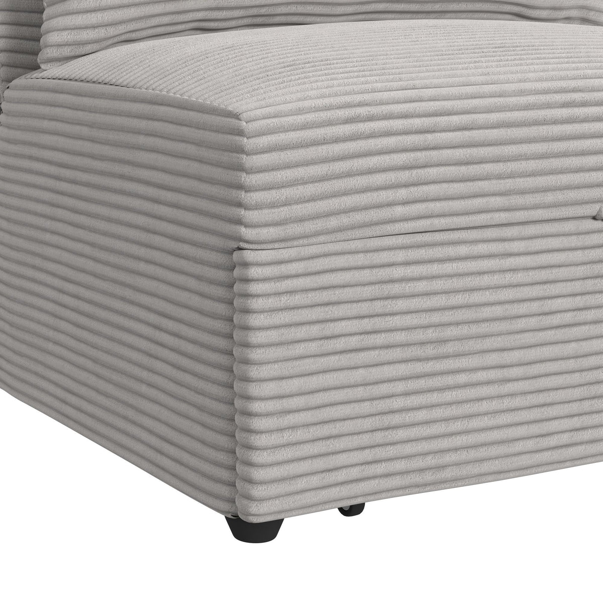 Pluto Chair With Kidney Pillow, Klik Klak And Pop Up in Coronado Gray by Elements International, view 12