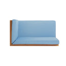 Brava - X Back Corner Bench