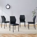 Luxury Simple Chair With Metal Leg