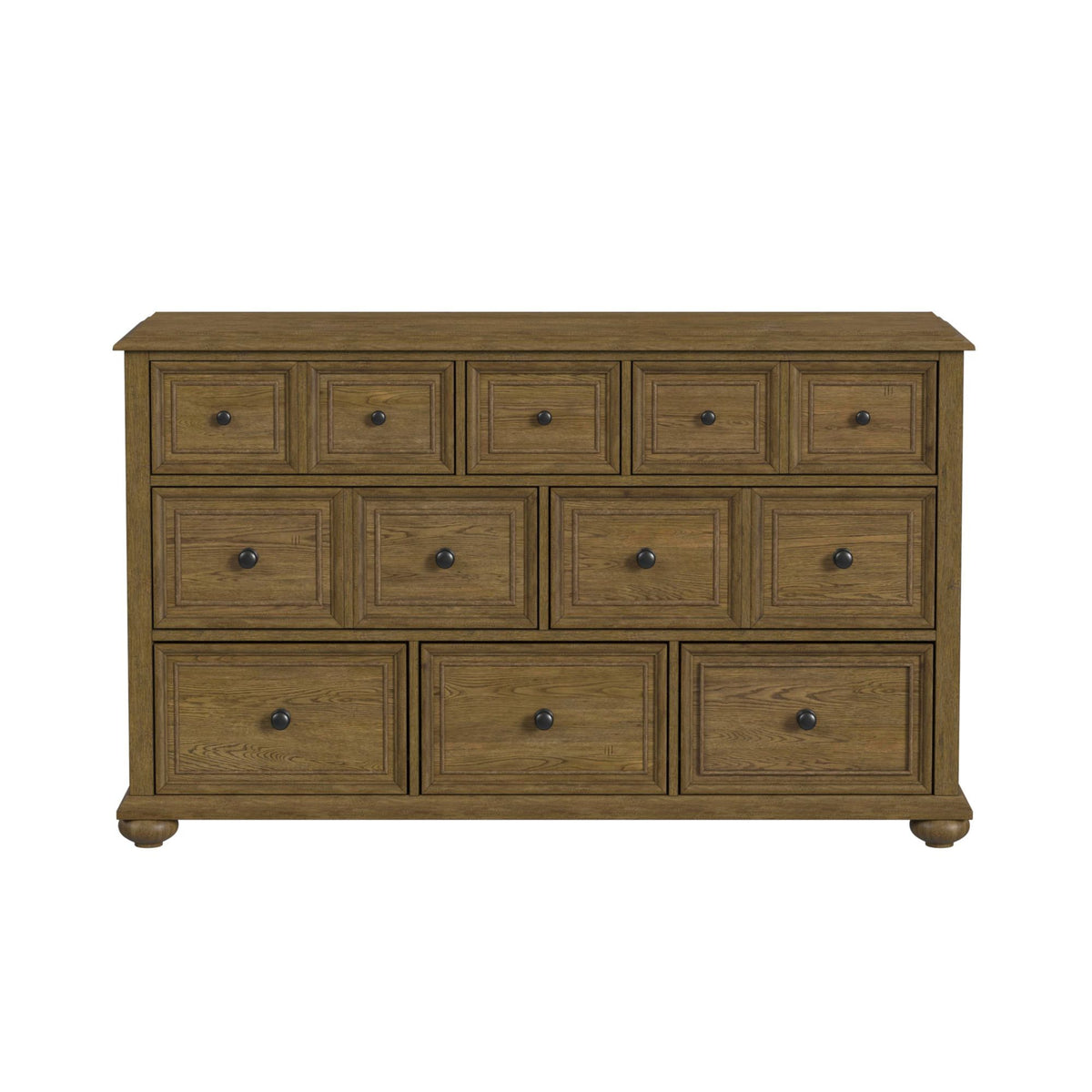 Heritage Dresser For Bedroom in Black by Elements International, view 10