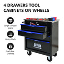 Drawer Multifunctional Tool Cart With Wheels