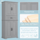 Bathroom Storage Cabinet With Multifunctional Storage Space, Drawer With Slide Rails, Adjustable Shelf