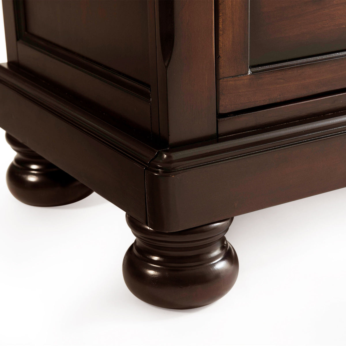 Kingston Nightstand With Power in Walnut by Elements International, view 10