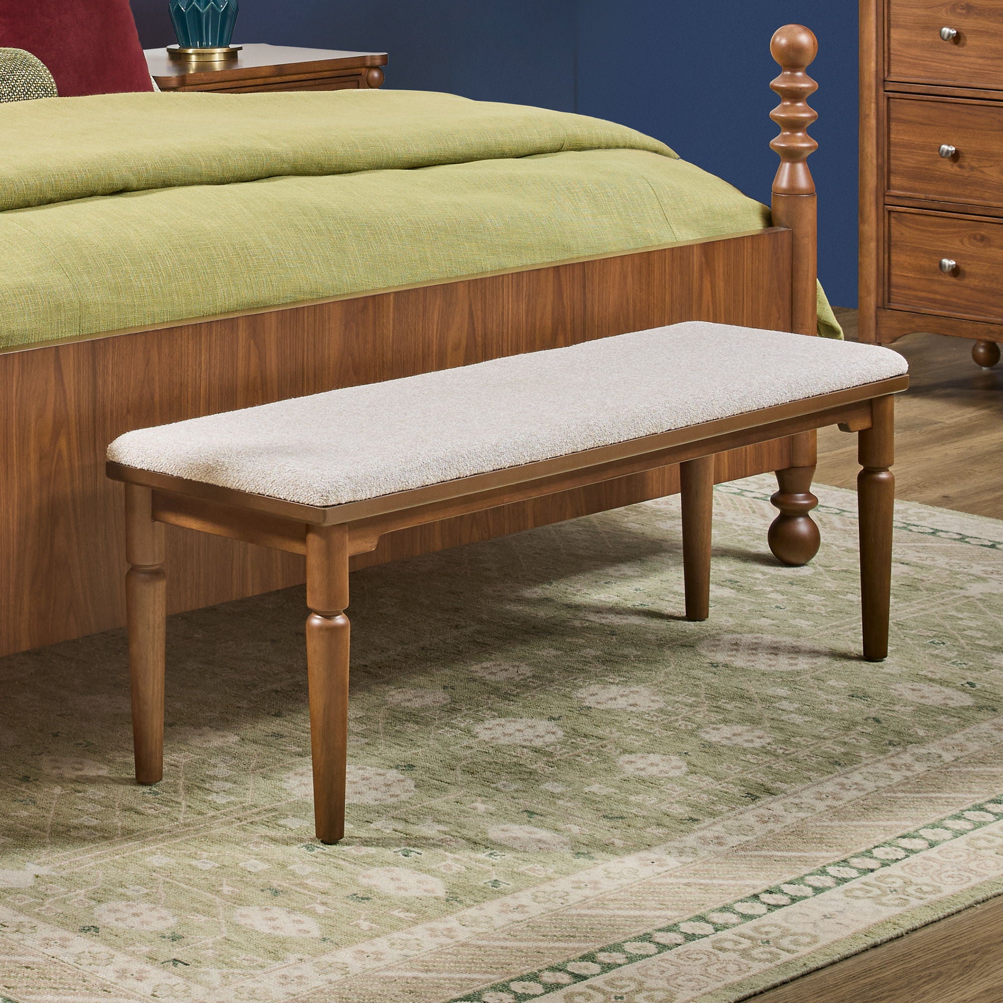 Azalea - Bench - Walnut