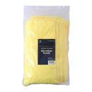 Multifunctional Microfiber Towel For Car Cleaning, Kitchen & Glass Scrubbing - Yellow