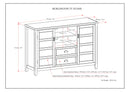 Burlington - Handcrafted Tall TV Media Stand