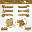 3 Piece Indoor / Outdoor Leisure Table And Chair Set