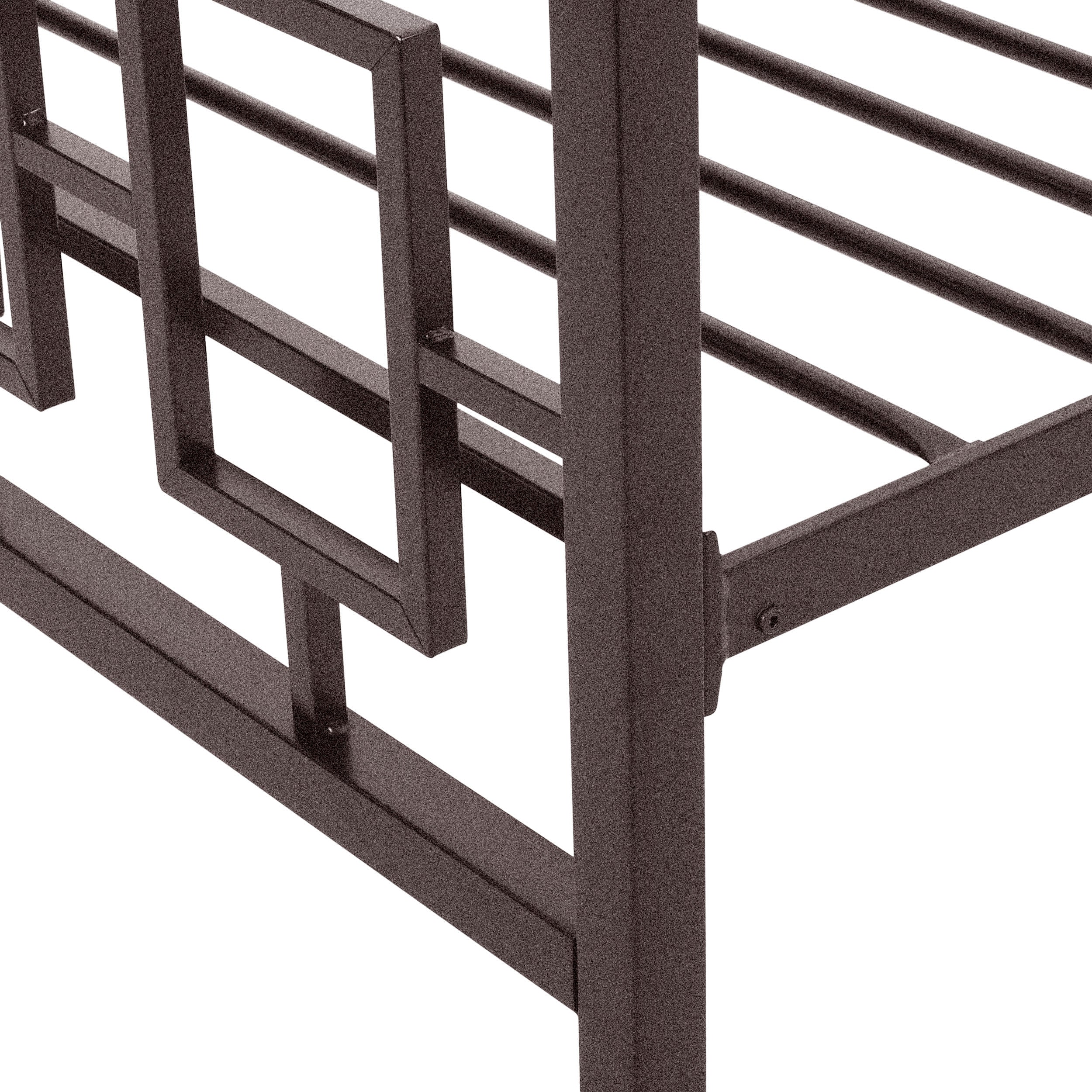 KING SIZE METAL BED - Atlantic Fine Furniture Melbourne FL