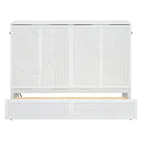 Murphy Bed With Large Drawer, USB Ports And Outlets