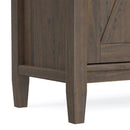 Ela - Low Storage Cabinet - Smoky Brown