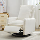 Swivel Rocker Glider Recliner, Rocking Chair Nursery For Living Room