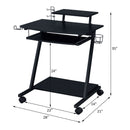 Ordrees - Gaming Table - Black Finish - Atlantic Fine Furniture Inc