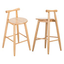 Grove - Indoor Barstool (Set of 2) - Natural