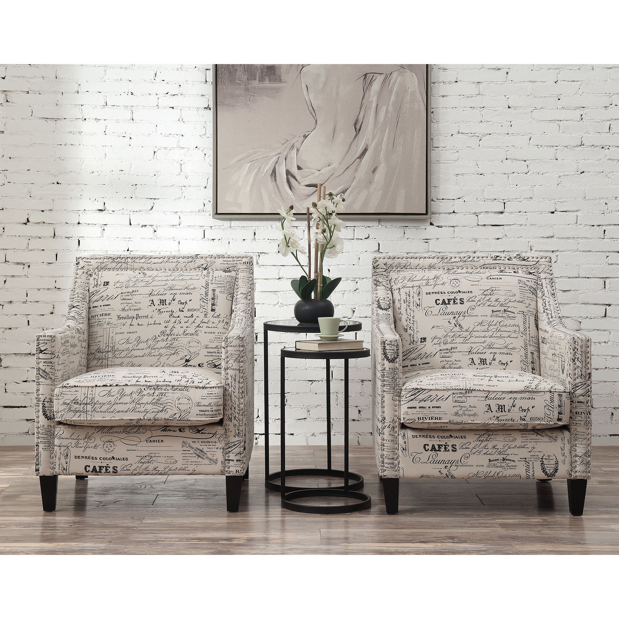 Erica Chair in Beige by Elements International, view 9