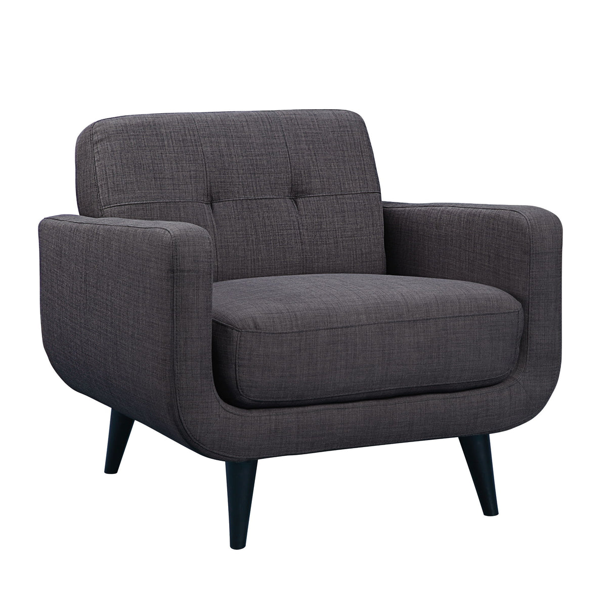 Hadley 4480 Kd Chair in Dark Gray by Elements International, view 2