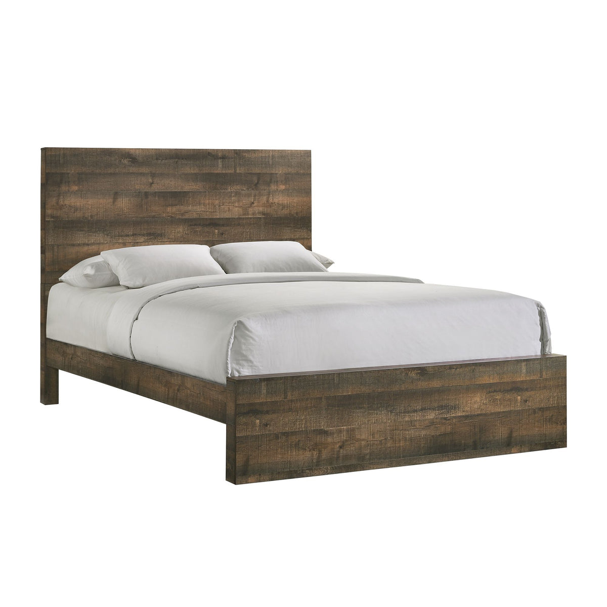 Bailey Drift King Panel Bed in Walnut by Elements International