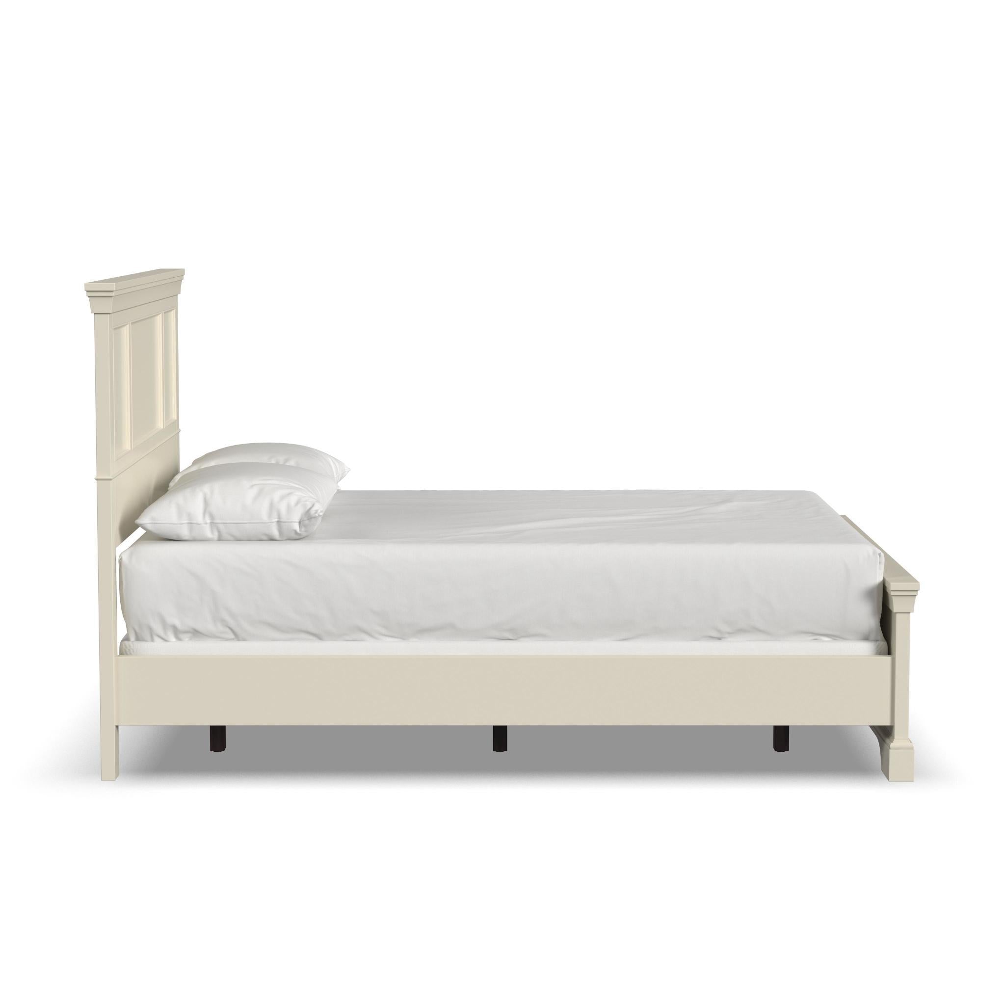 Naples - Queen Bed - White
