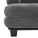 Oversized Chaise Lounge Sofa Bed With Deep Seat And Layered Armrests