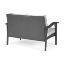 Honolulu - Loveseat - Gray / Silver