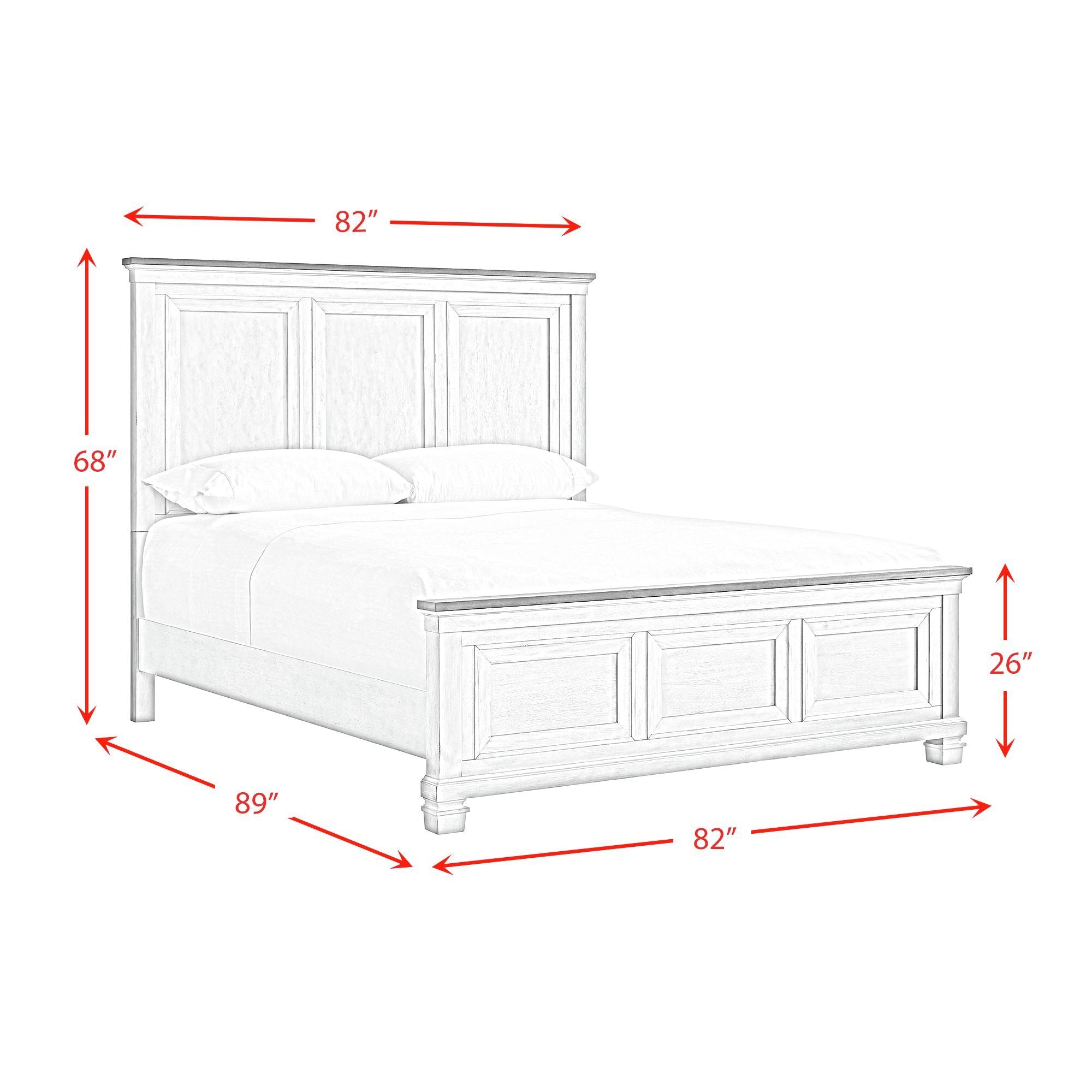 Farmington - Panel Bed - Atlantic Fine Furniture Melbourne FL