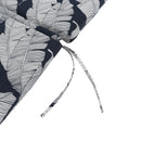 2 Piece Chaise Lounge Chair Cushion Set With Ties