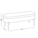 Chloe - Contemporary / Glam Bench