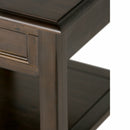 Burlington - End Table - Mahogany Brown