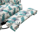 Manual Swivel Recliner Rocker Chair With Adjustable Backrest