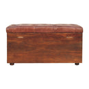 Buffalo - Leather Storage Trunk