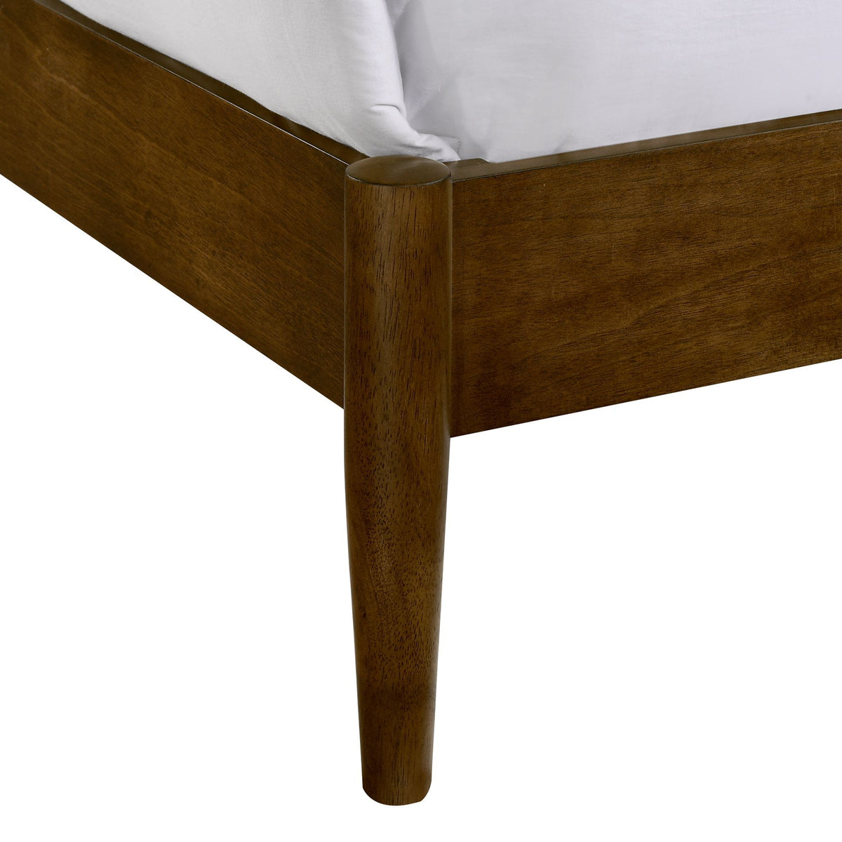 Malibu Panel Bed in Dark Brown by Elements International, view 7